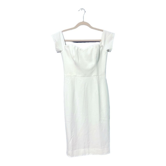 Dress the Population Off-Shoulder White Dress - Picture 4 of 9